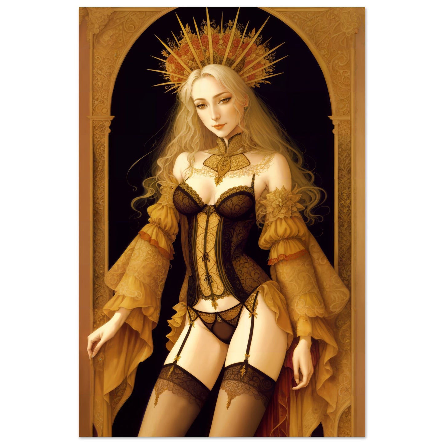 The Daily Pinup #84 - High Priestess Wall Art