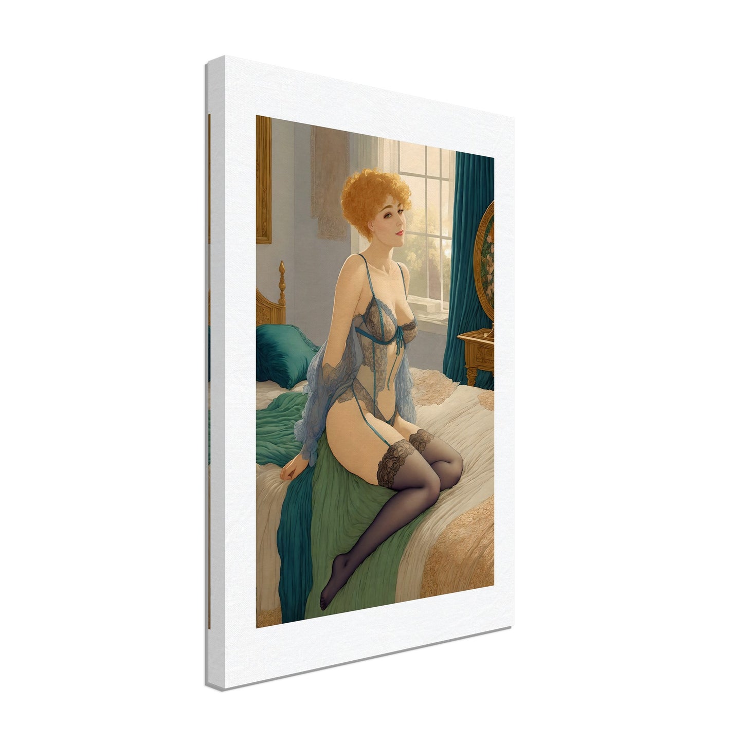 Daily Pinup #76 - Old Fashioned Beauty Wall Art