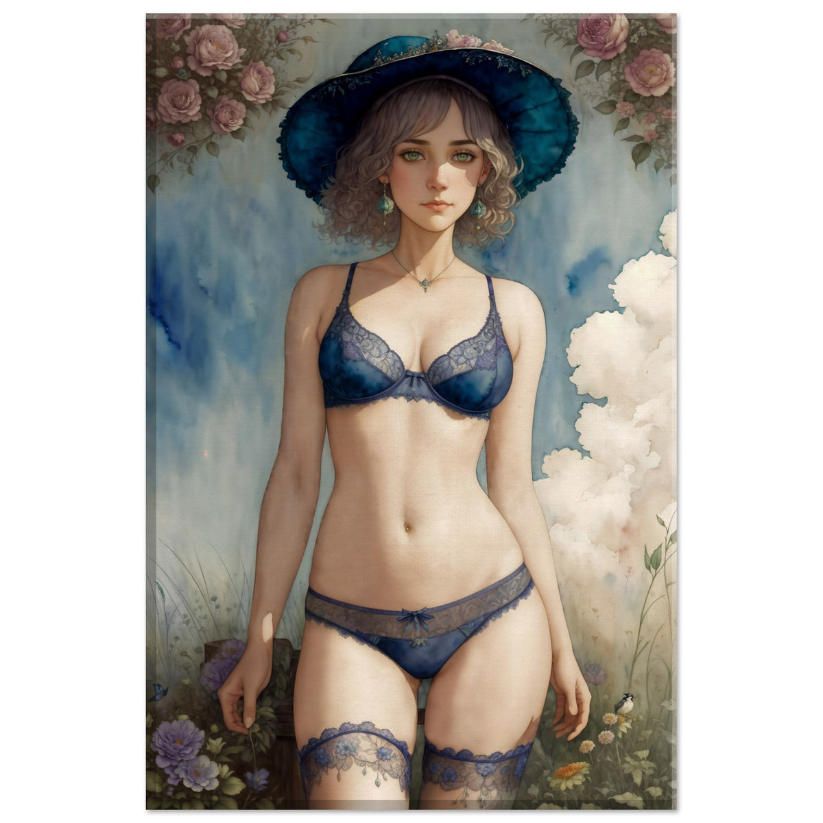 The Daily Pinup #92 - Summer Hat Wall Art
