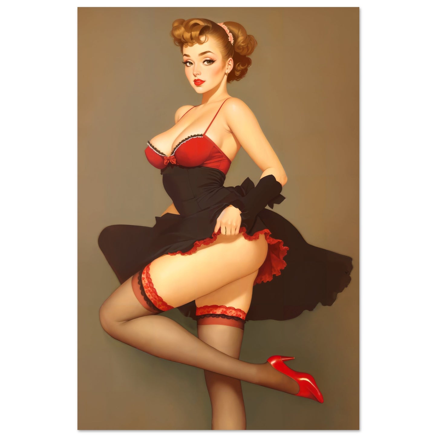 Daily Pinup #87 - Flirty Wall Art