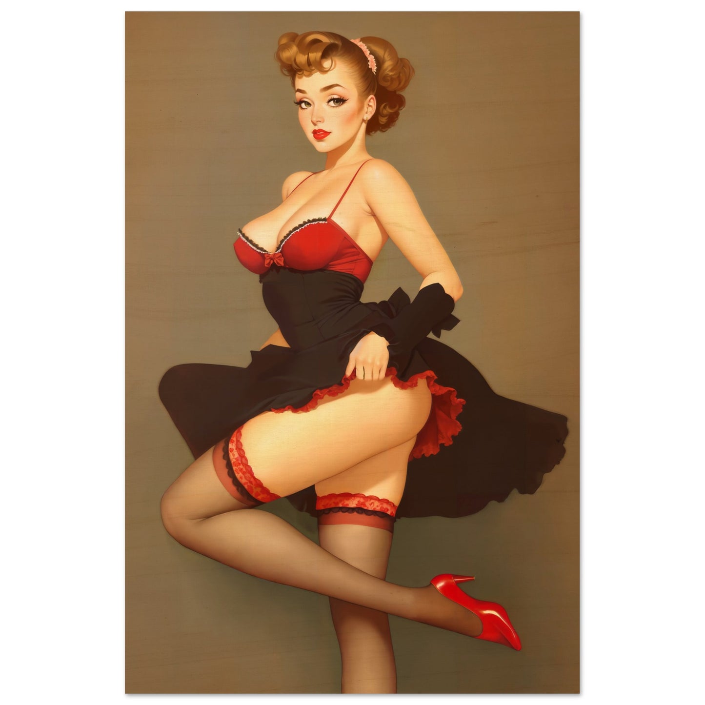 Daily Pinup #87 - Flirty Wall Art