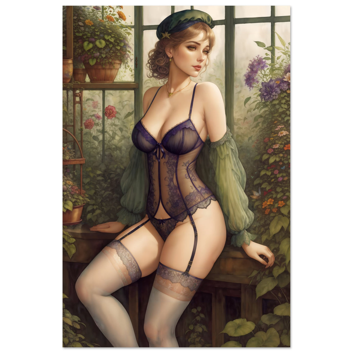 The Daily Pinup #93 - Greenhouse Wall Art