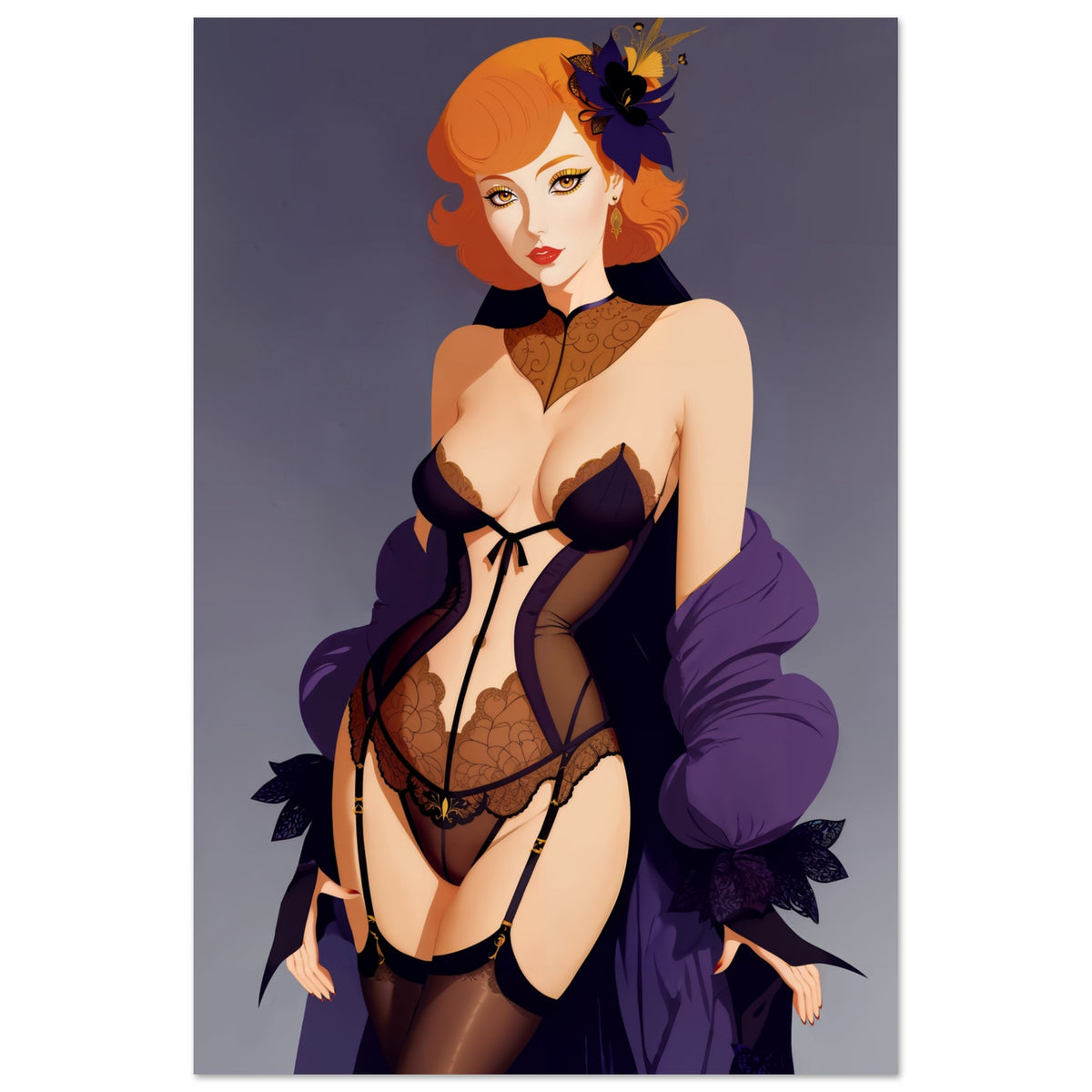 The Daily Pinup #99 - Daphne Wall Art
