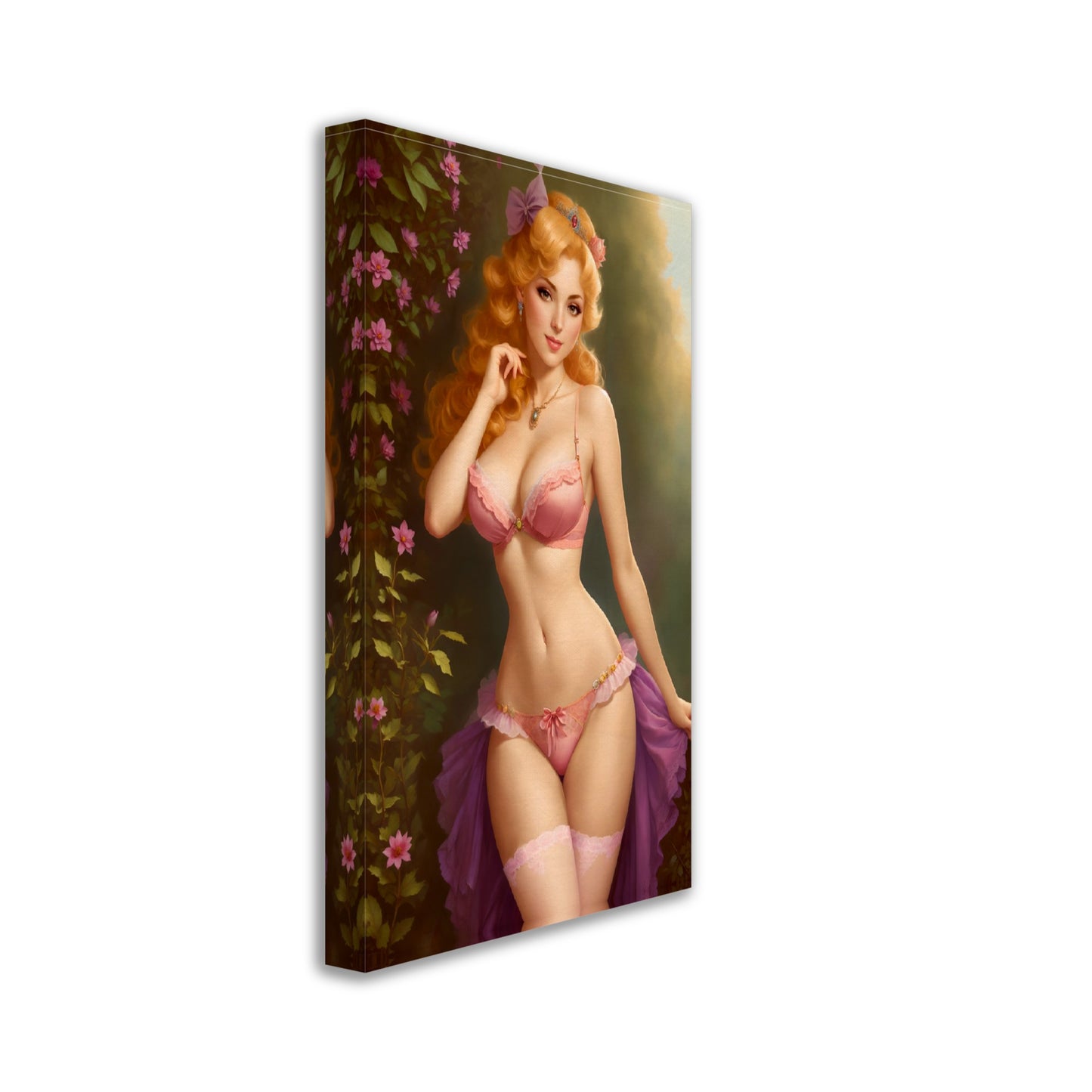 Daily Pinup #52 - Pink Princess Wall Art