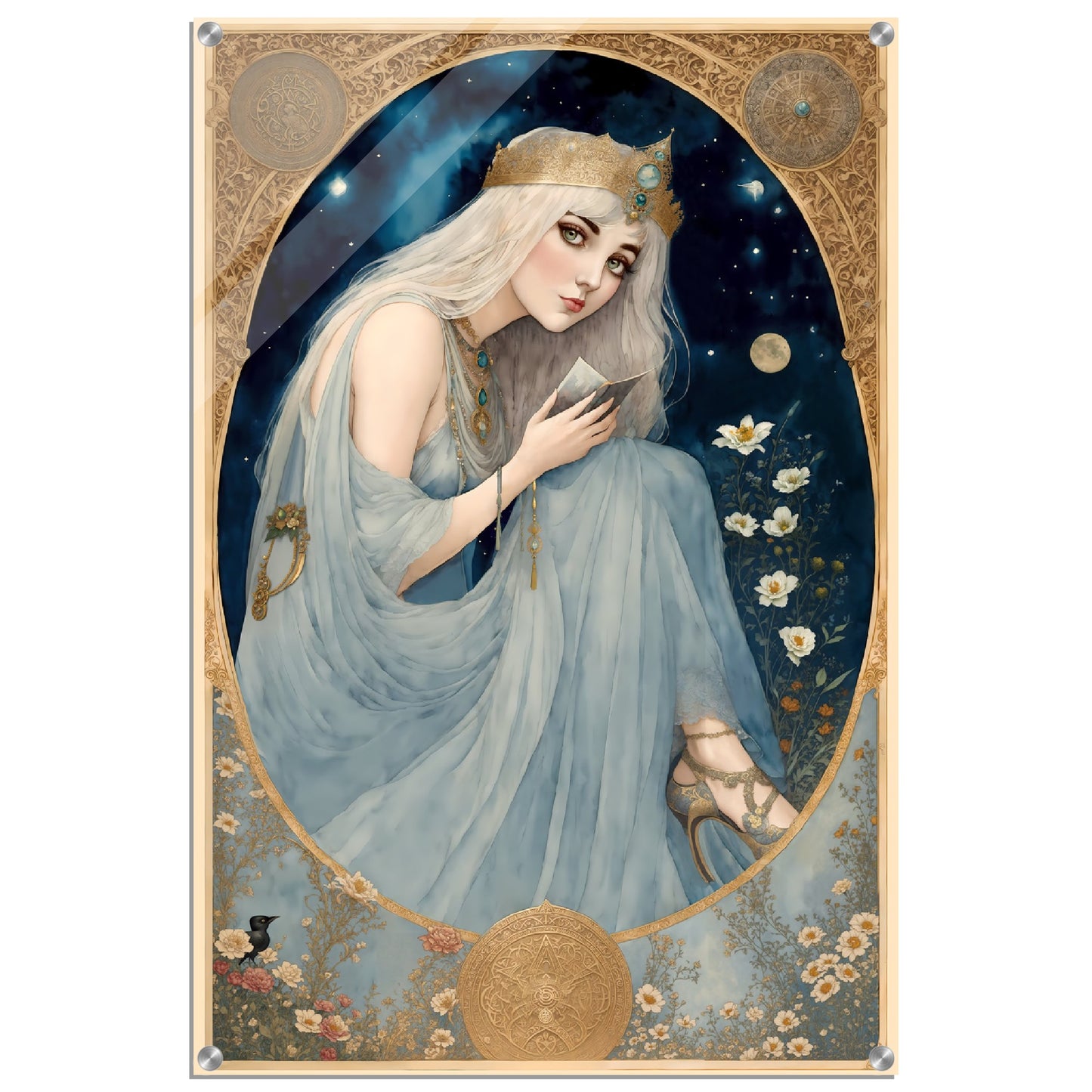 Daily Pinup #70 - Sophia Goddess of Wisdom Wall Art