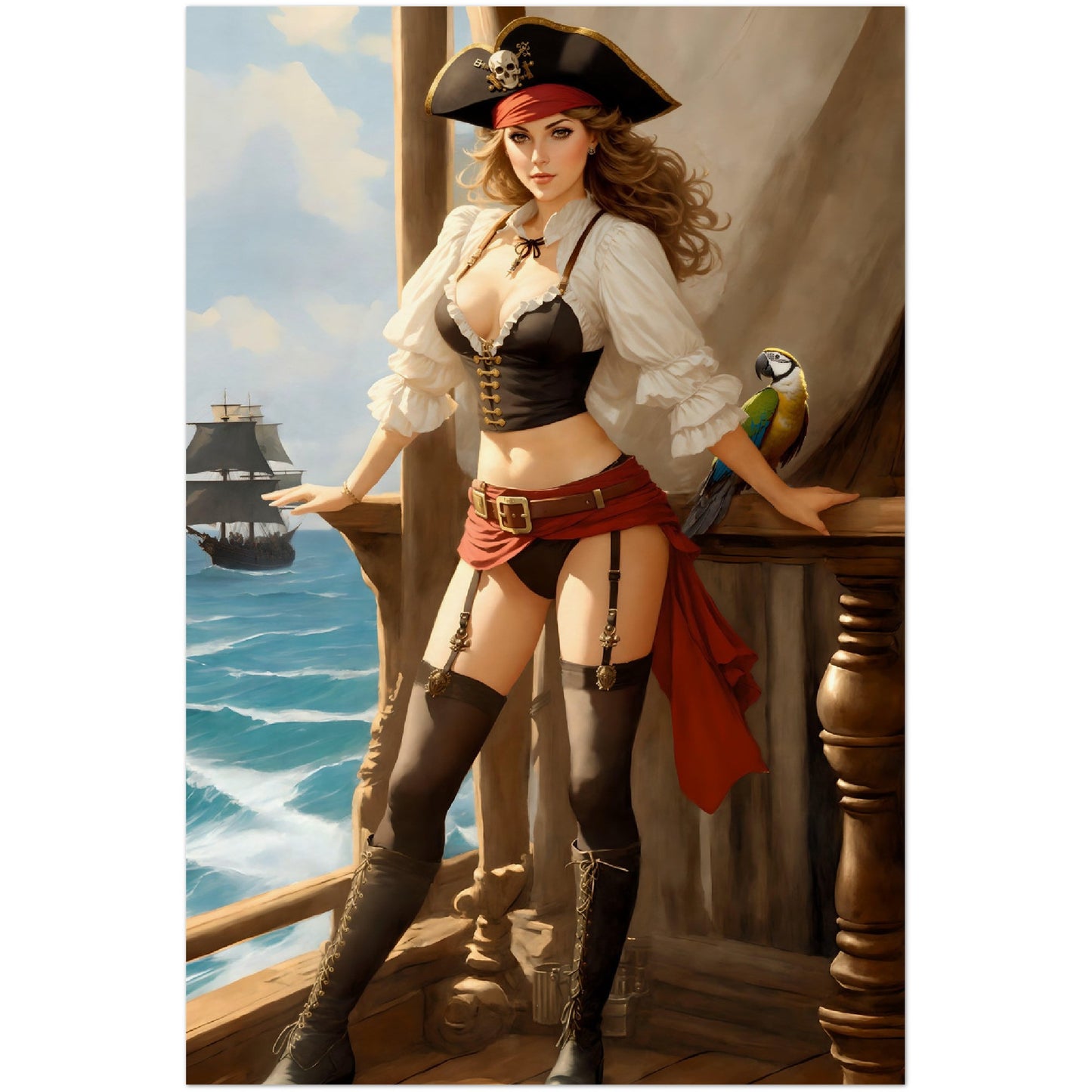 Daily Pinup #57 - The Captain Wall Art