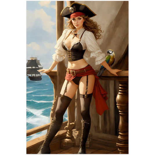 Daily Pinup #57 - The Captain Wall Art