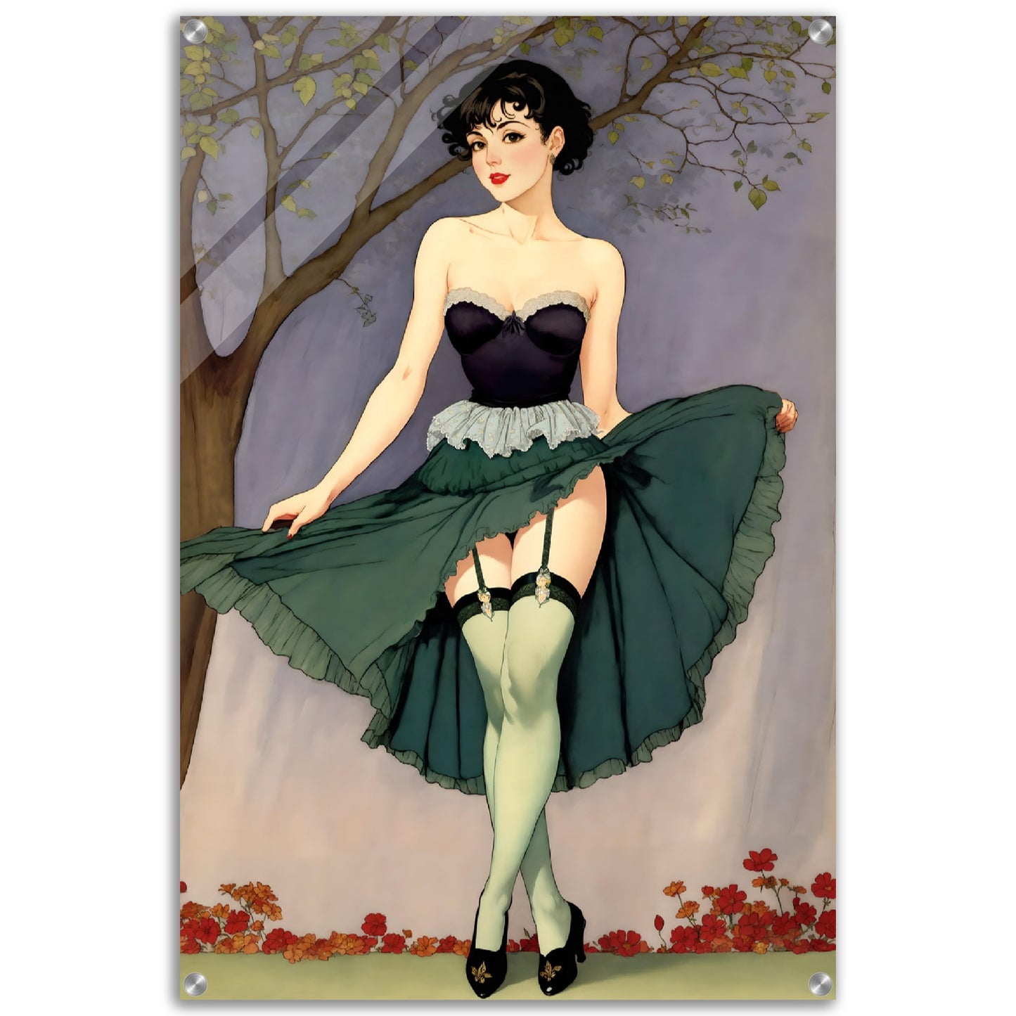 Daily Pinup #61 - Simpler Times Wall Art