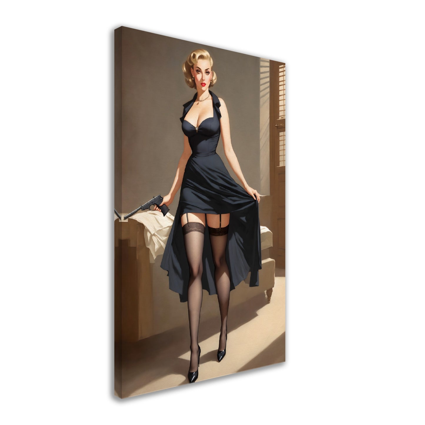 Daily Pinup #34 - Secret Agent Wall Art