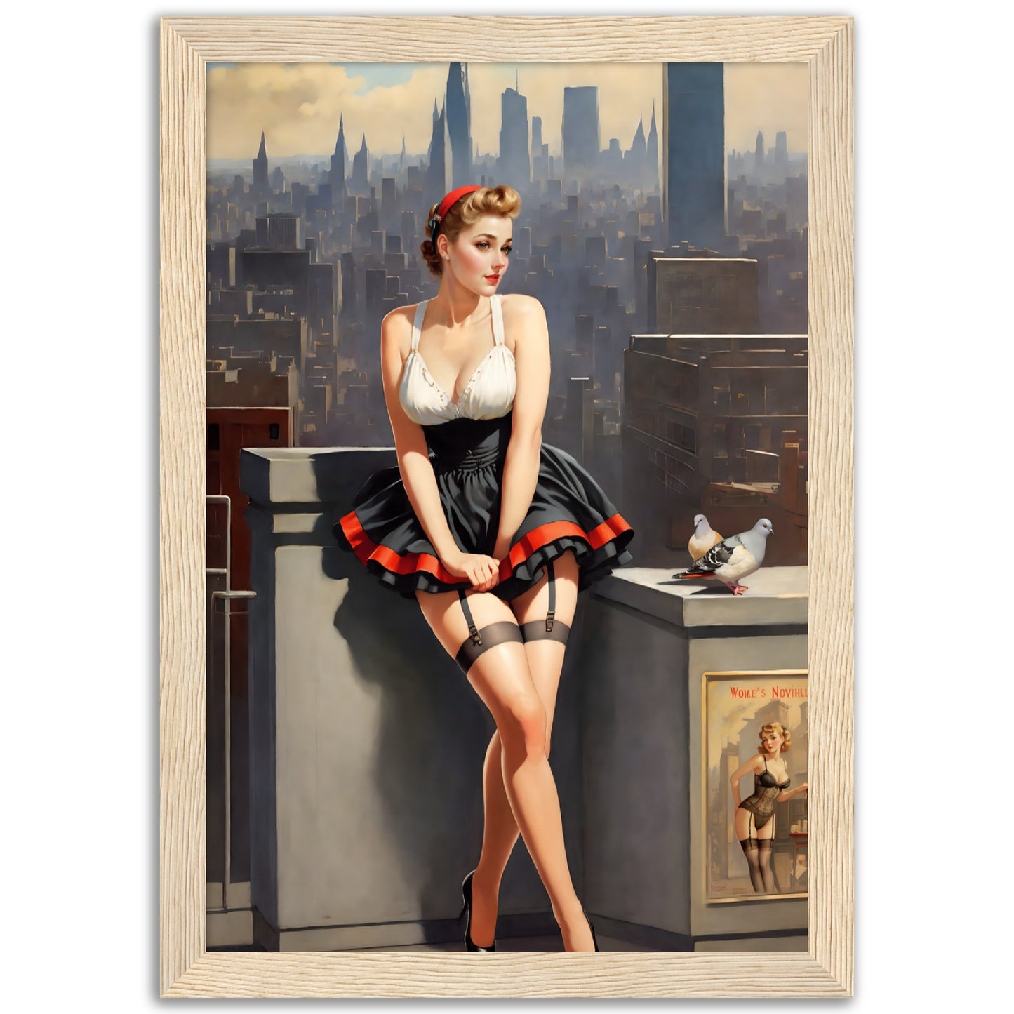 Daily Pinup #59 - Rooftop Wall Art