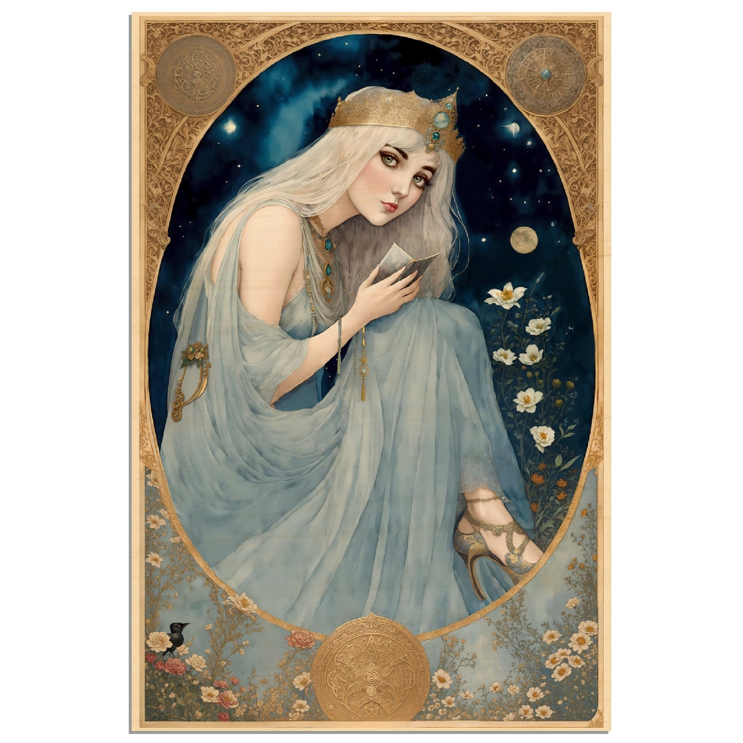 Daily Pinup #70 - Sophia Goddess of Wisdom Wall Art