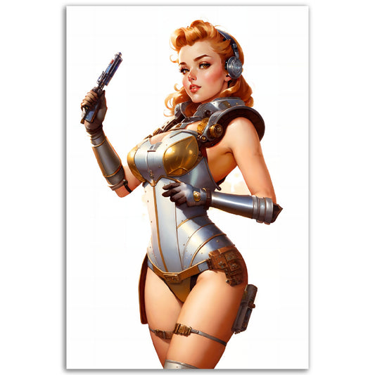 Daily Pinup #12 - Retro Sci-Fi Wall Art