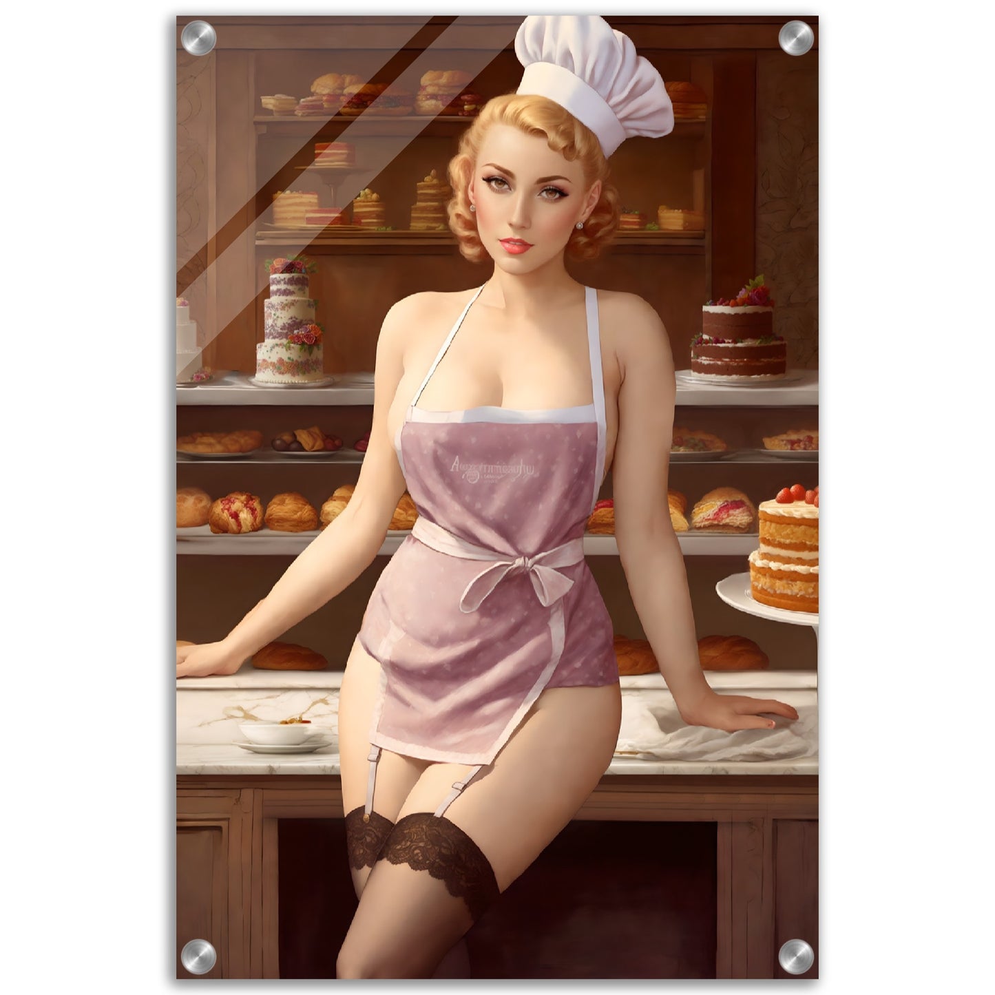 Daily Pinup #40 - Pastry Chef Wall Art