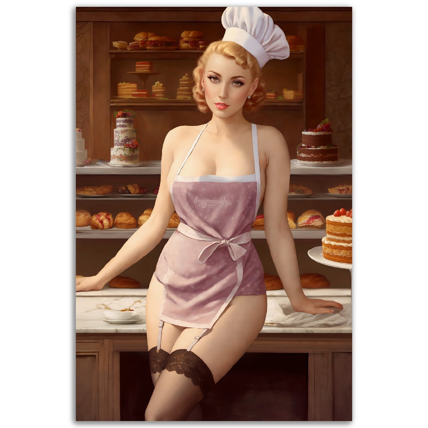 Daily Pinup #40 - Pastry Chef Wall Art