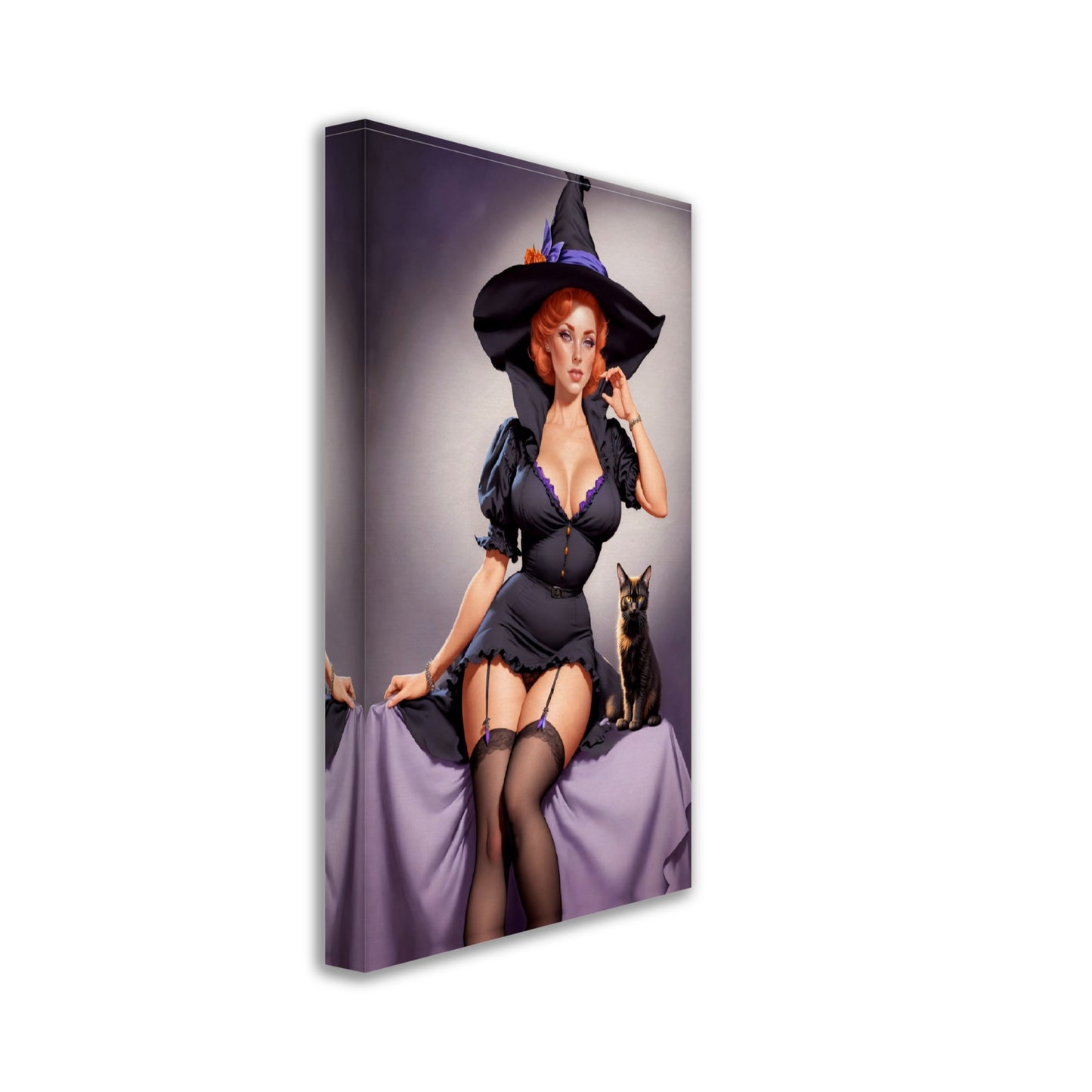 Daily Pinup #25 - The Witch's Familiar Wall Art