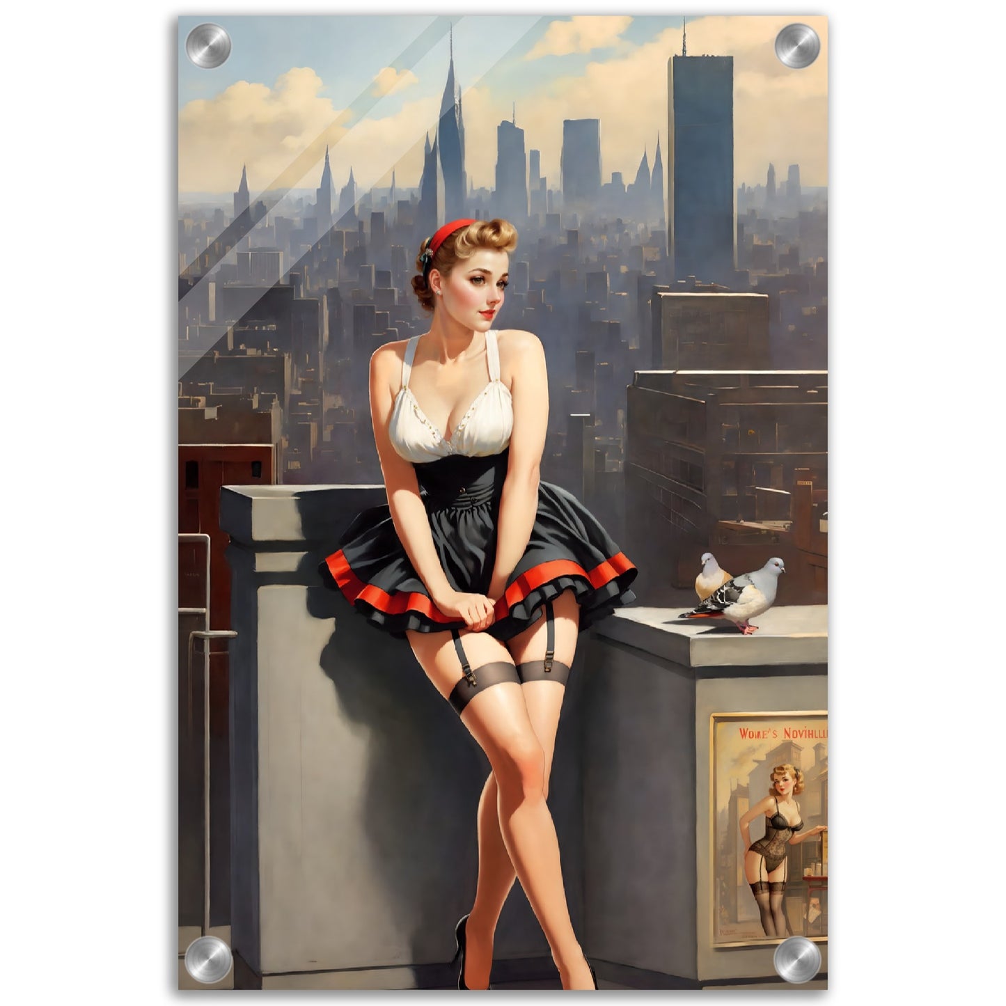 Daily Pinup #59 - Rooftop Wall Art