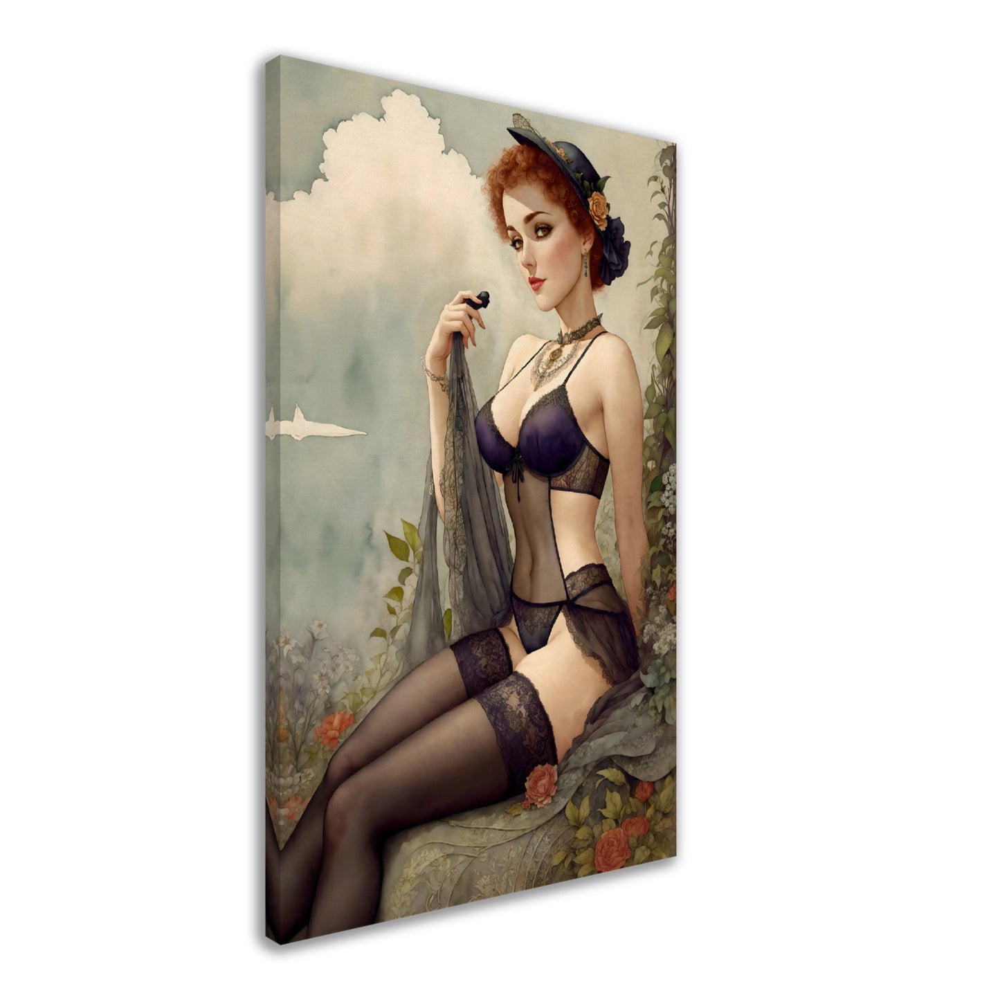 Daily Pinup #60 - Retro Temptress Wall Art