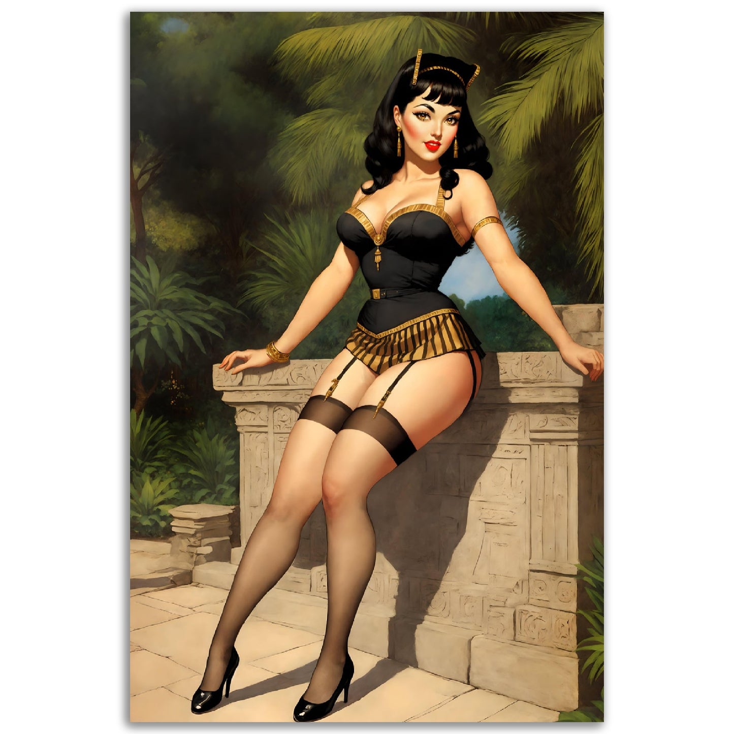 Daily Pinup #53 - Cleopatra Wall Art