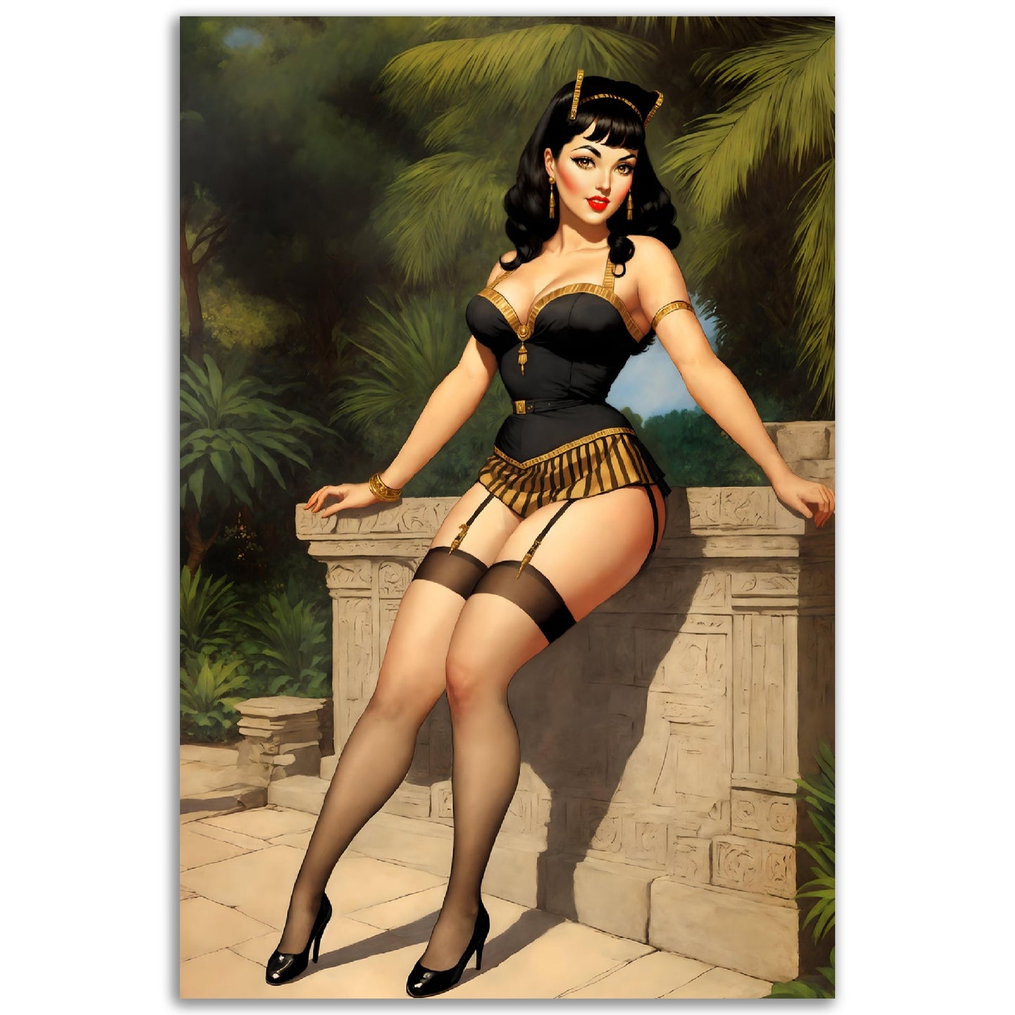 Daily Pinup #53 - Cleopatra Wall Art