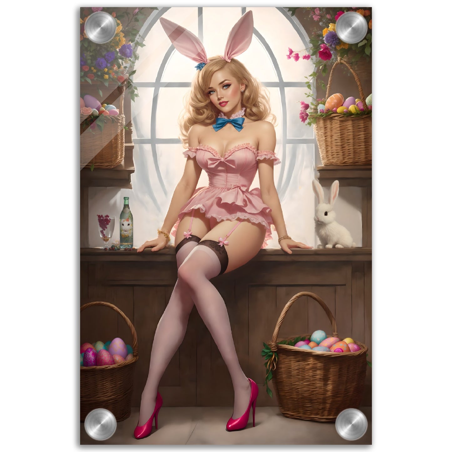 Daily Pinup #39 - The Real Easter Bunny Wall Art