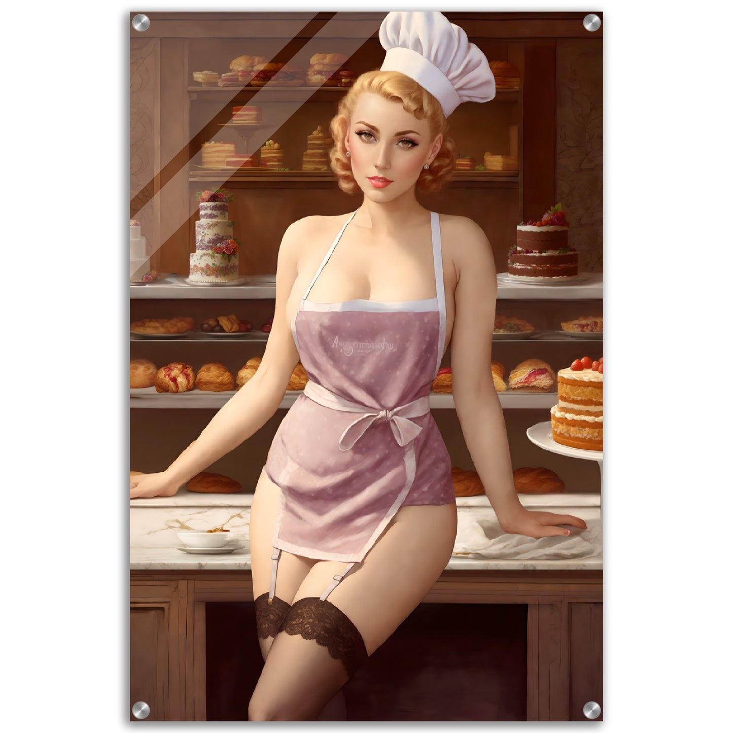 Daily Pinup #40 - Pastry Chef Wall Art