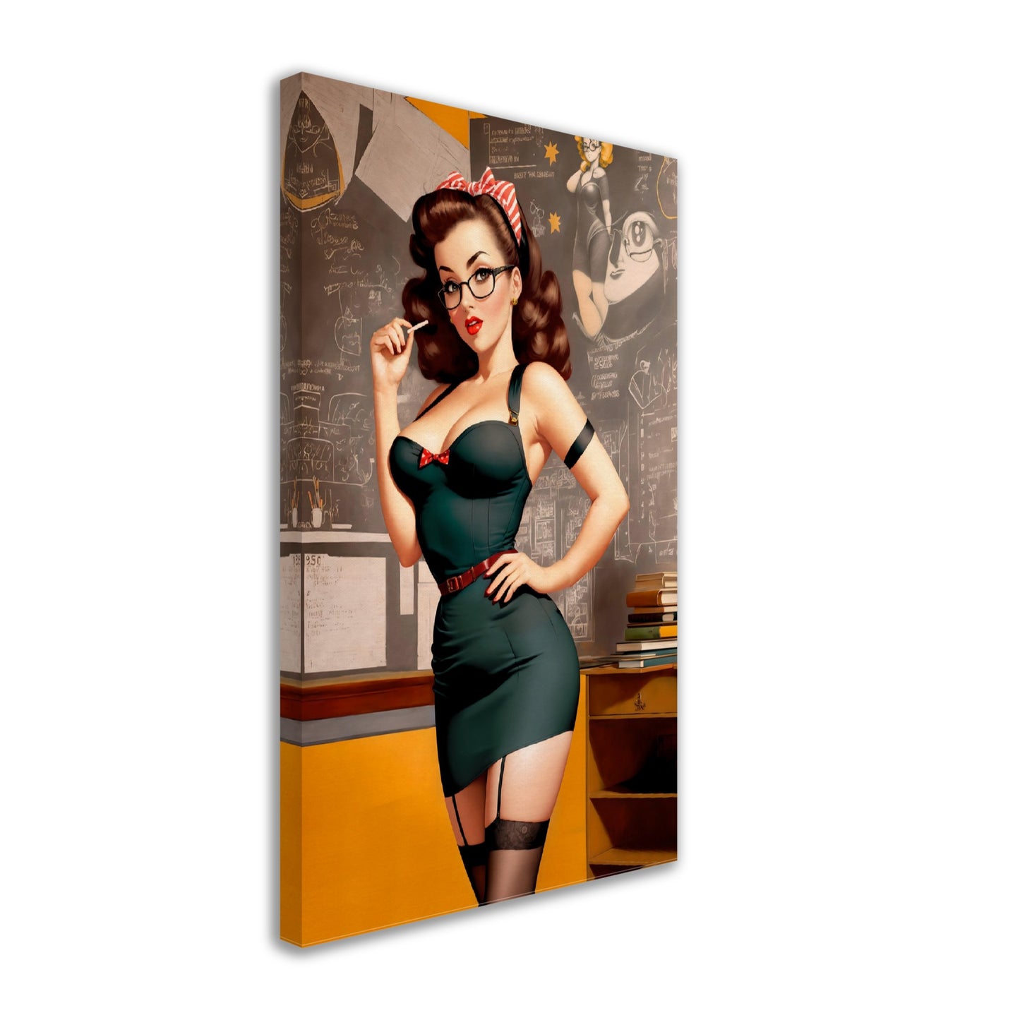 Daily Pinup #50 - Chalk Board Teacher Wall Art