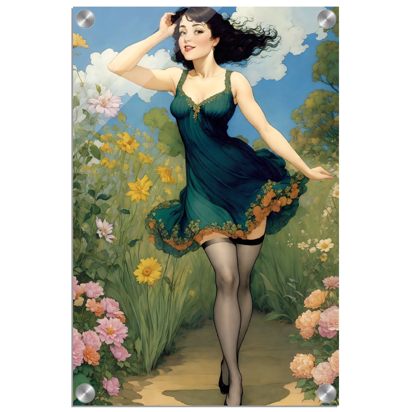 Daily Pinup #75 - Spring Breeze Wall Art