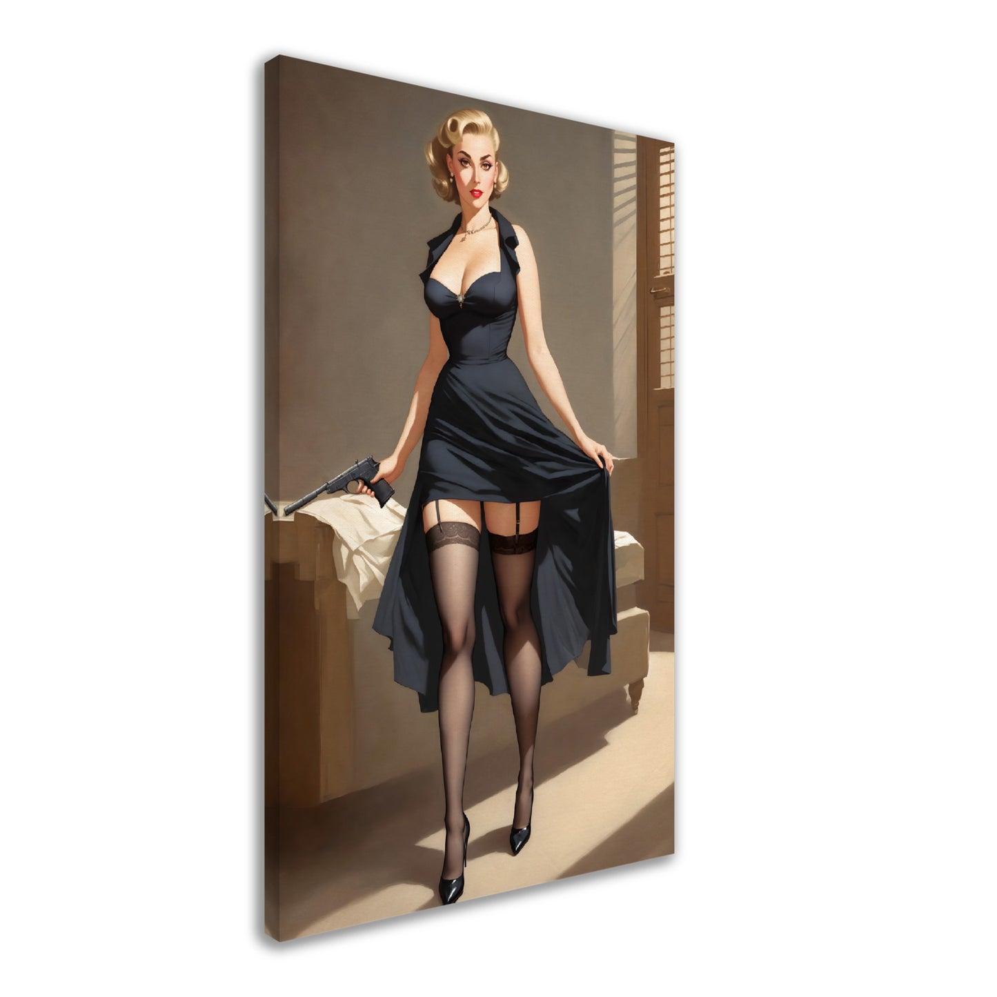 Daily Pinup #34 - Secret Agent Wall Art