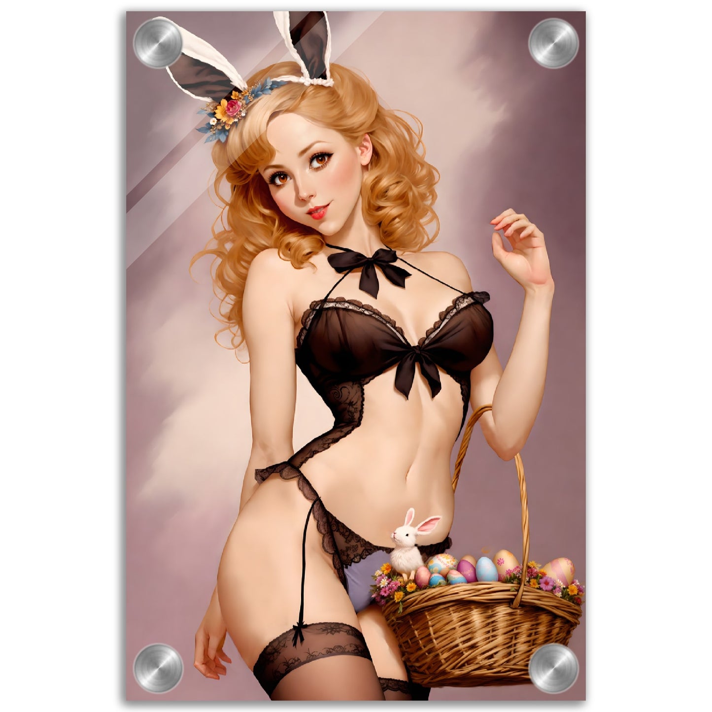 Daily Pinup #38 - Easter Bunny Wall Art