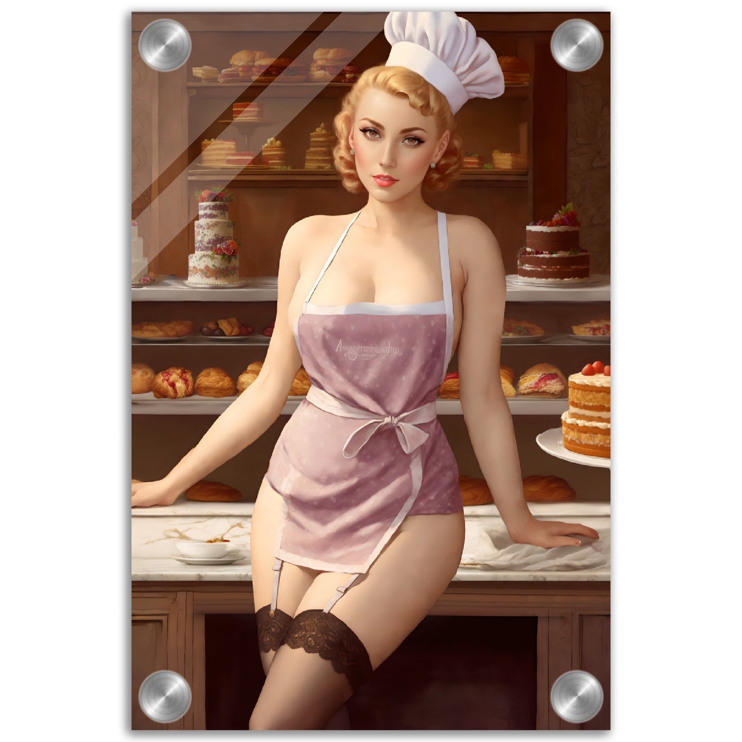 Daily Pinup #40 - Pastry Chef Wall Art