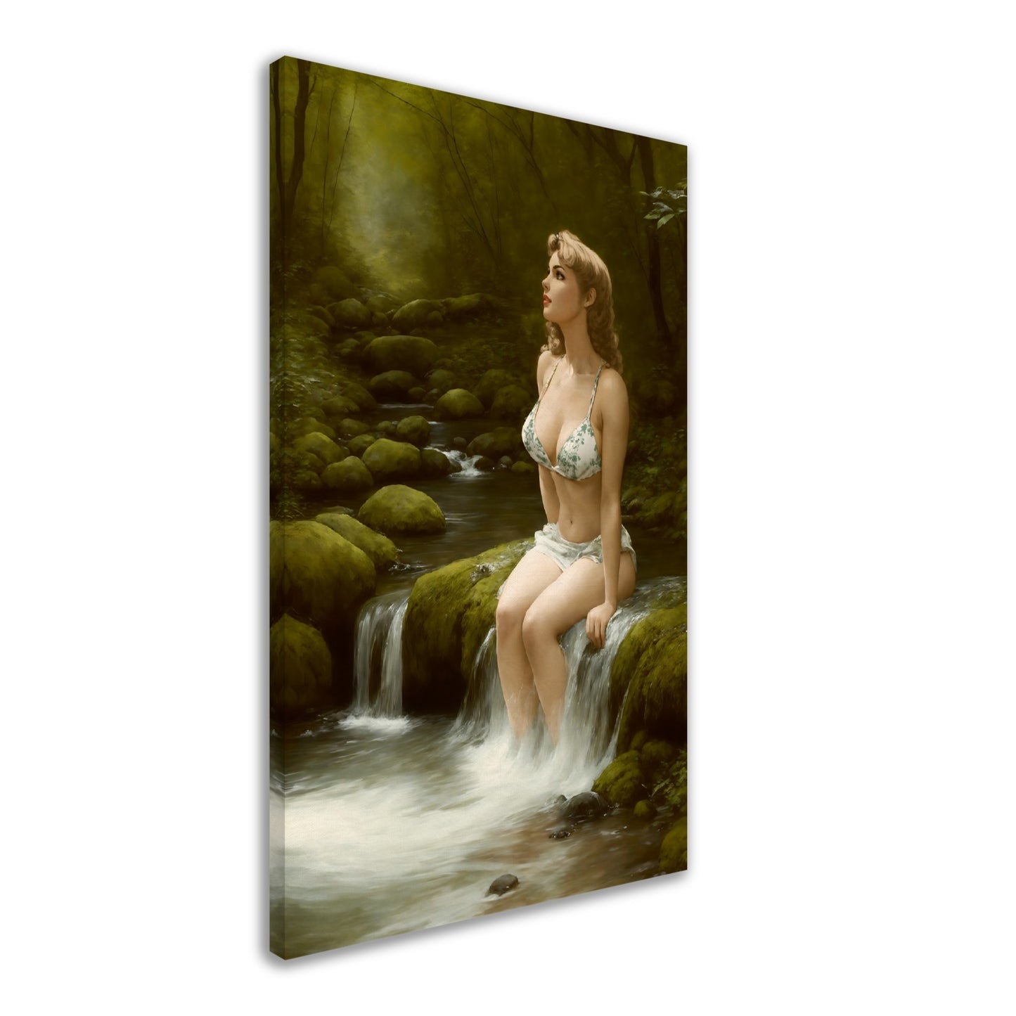 Daily Pinup #58 - Woodland Stream Wall Art