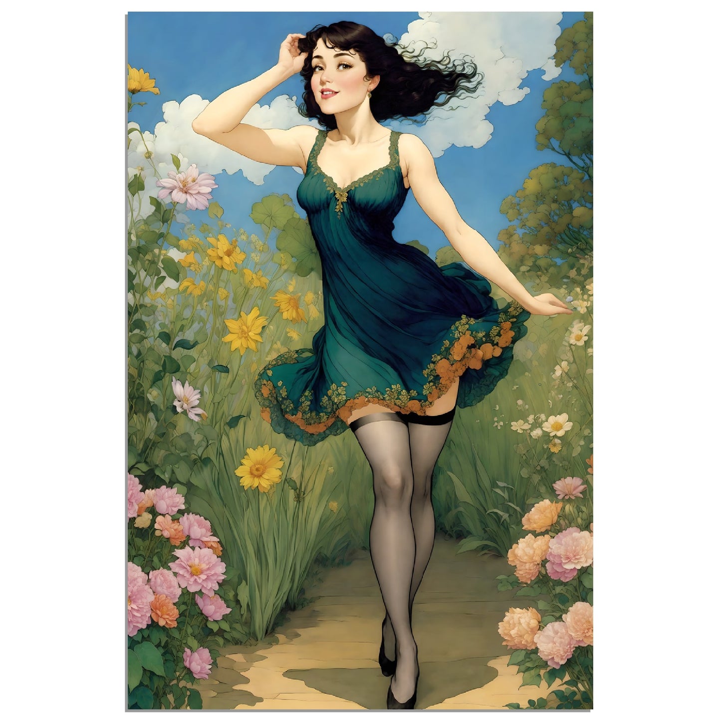 Daily Pinup #75 - Spring Breeze Wall Art