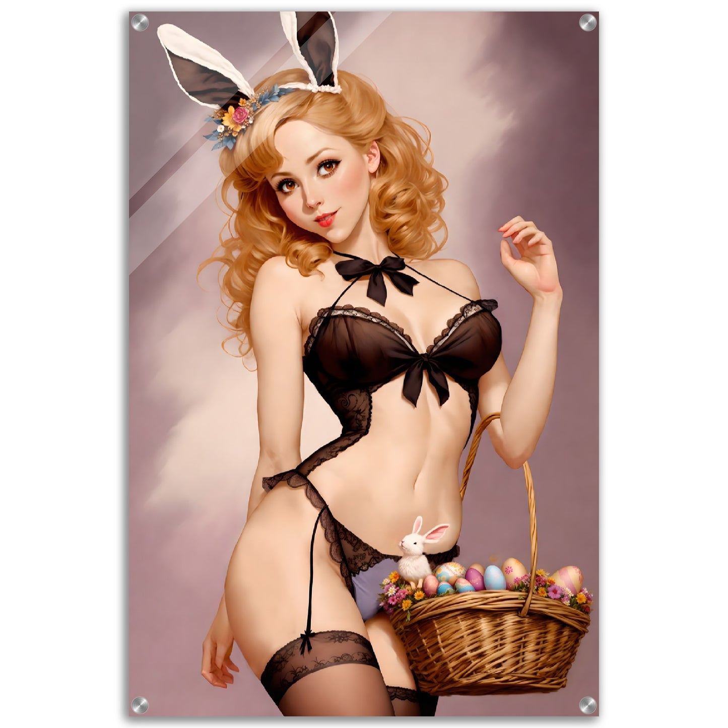 Daily Pinup #38 - Easter Bunny Wall Art