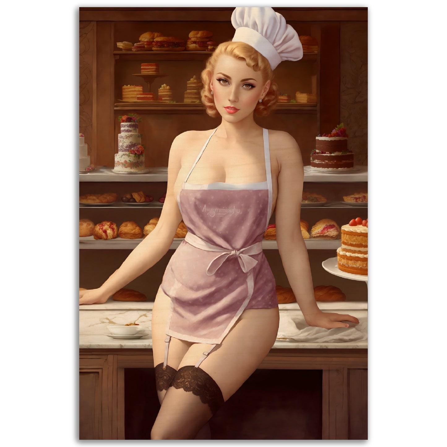 Daily Pinup #40 - Pastry Chef Wall Art