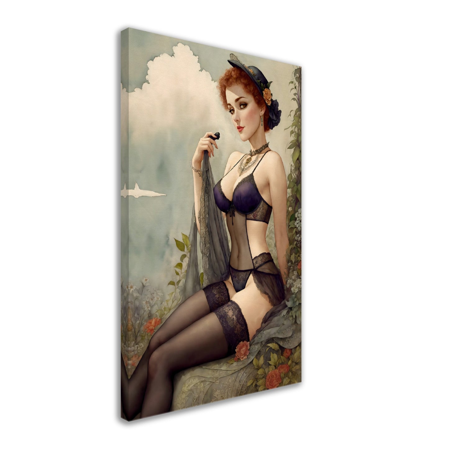 Daily Pinup #60 - Retro Temptress Wall Art