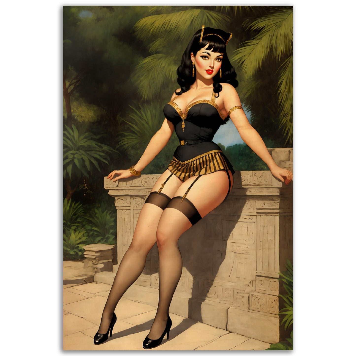 Daily Pinup #53 - Cleopatra Wall Art