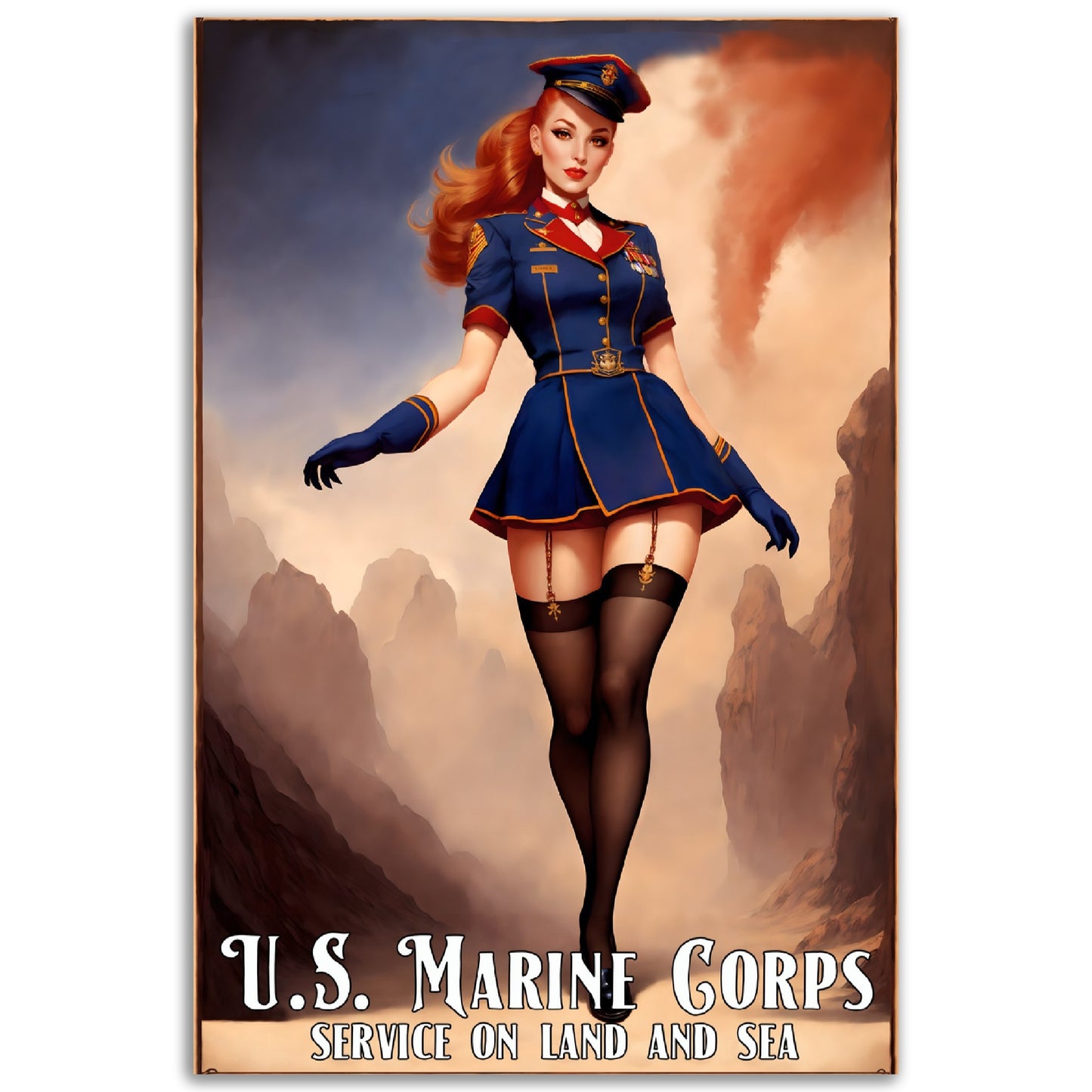 Daily Pinup #37 - Recruitment Poster Wall Art