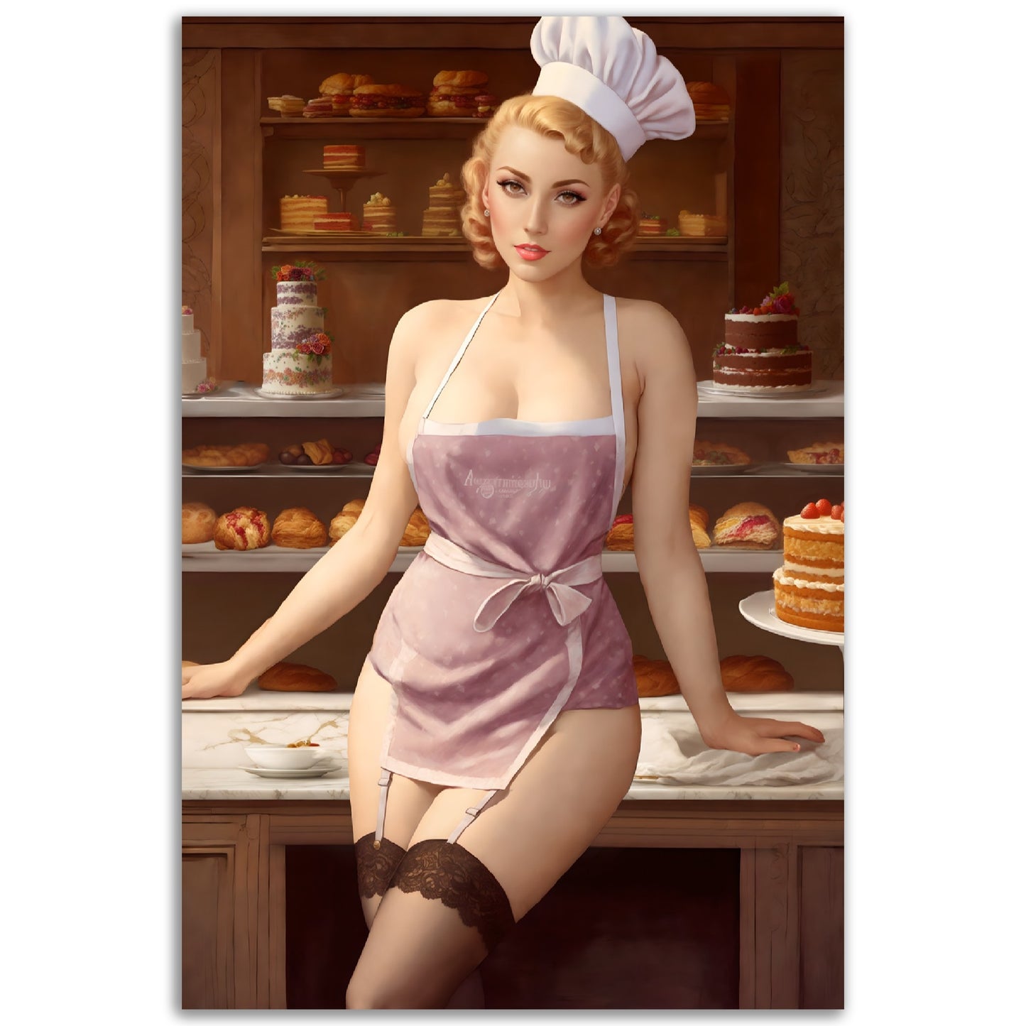 Daily Pinup #40 - Pastry Chef Wall Art