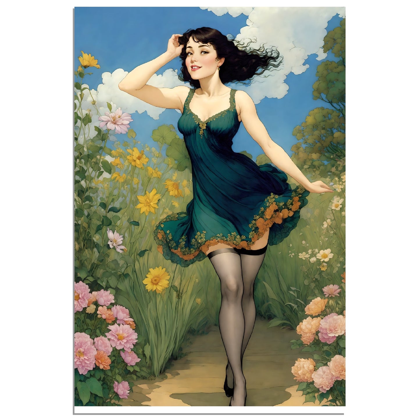 Daily Pinup #75 - Spring Breeze Wall Art