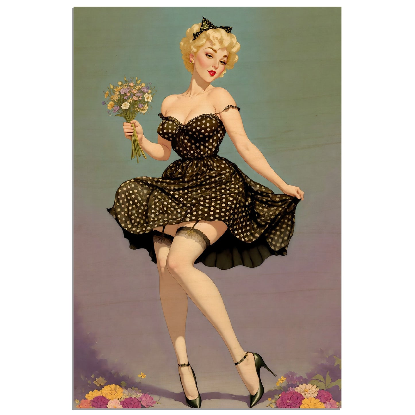 Daily Pinup #74 - Delighted Wall Art