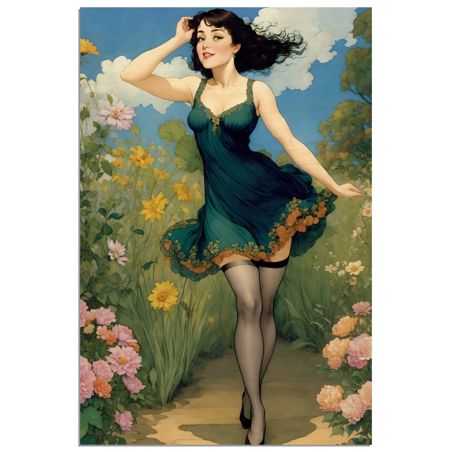 Daily Pinup #75 - Spring Breeze Wall Art