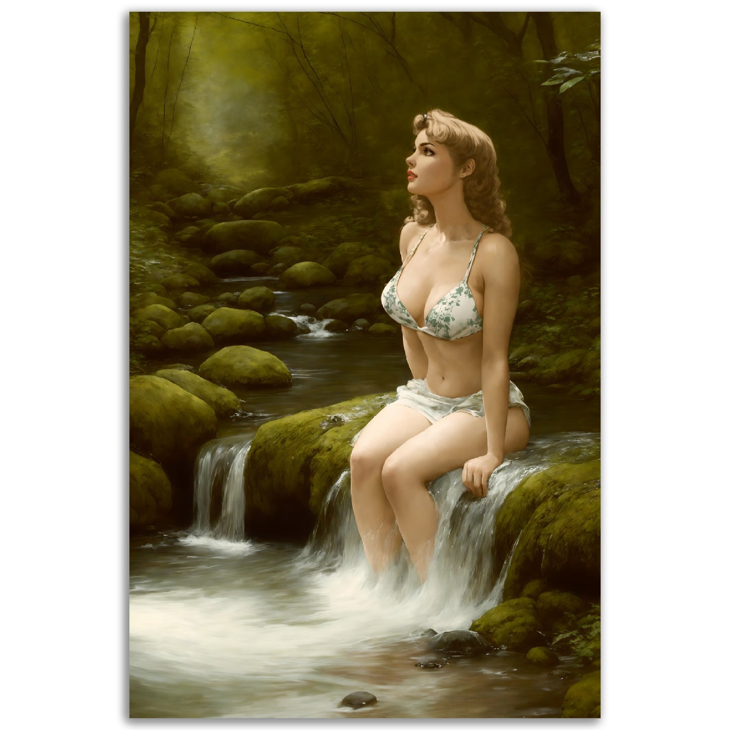 Daily Pinup #58 - Woodland Stream Wall Art