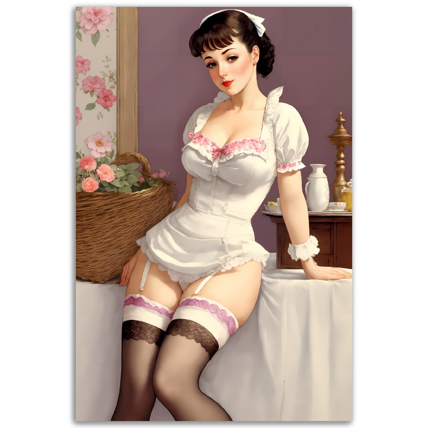 Daily Pinup #21 - The Maid Wall Art