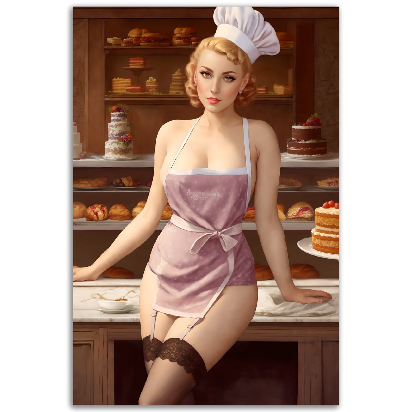 Daily Pinup #40 - Pastry Chef Wall Art
