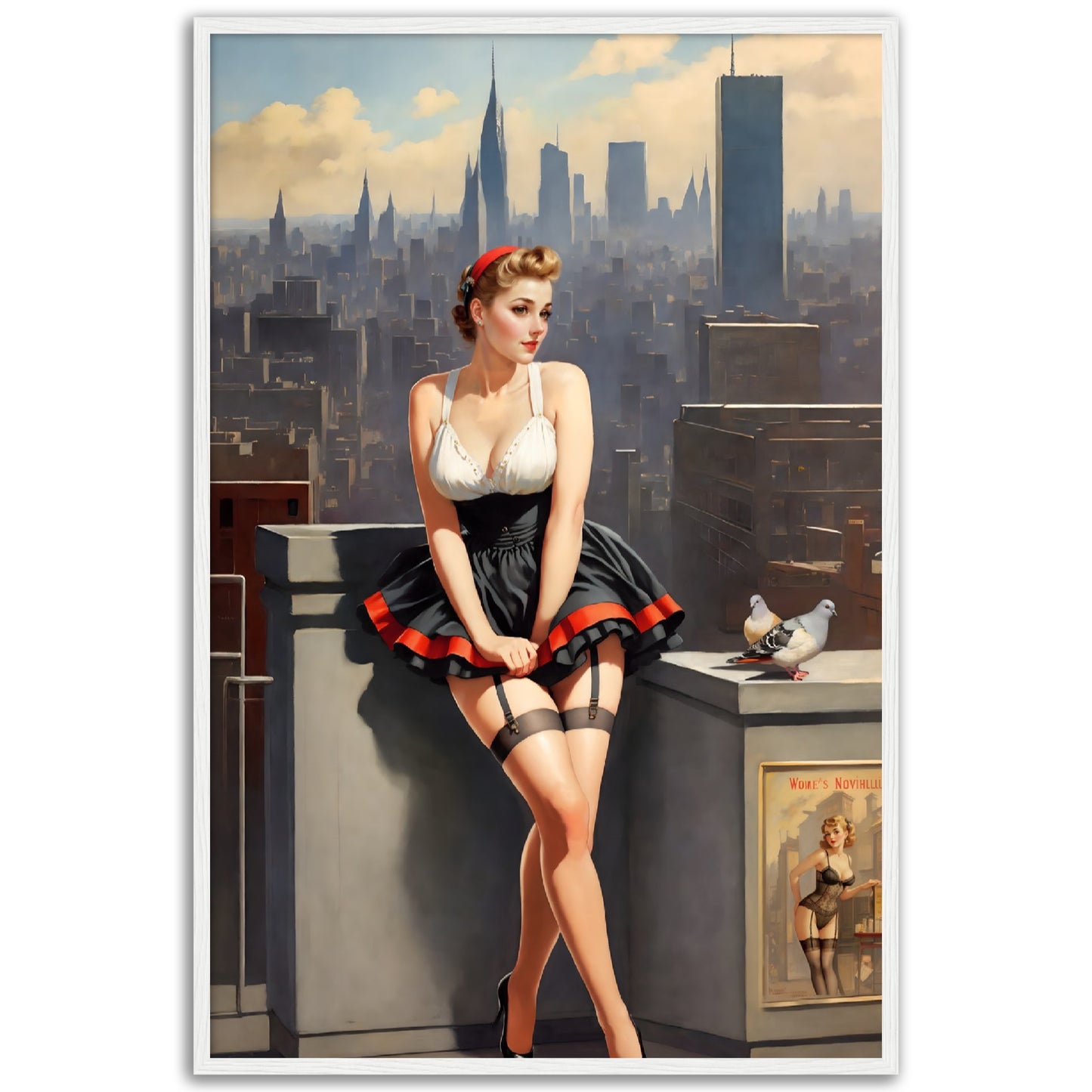 Daily Pinup #59 - Rooftop Wall Art