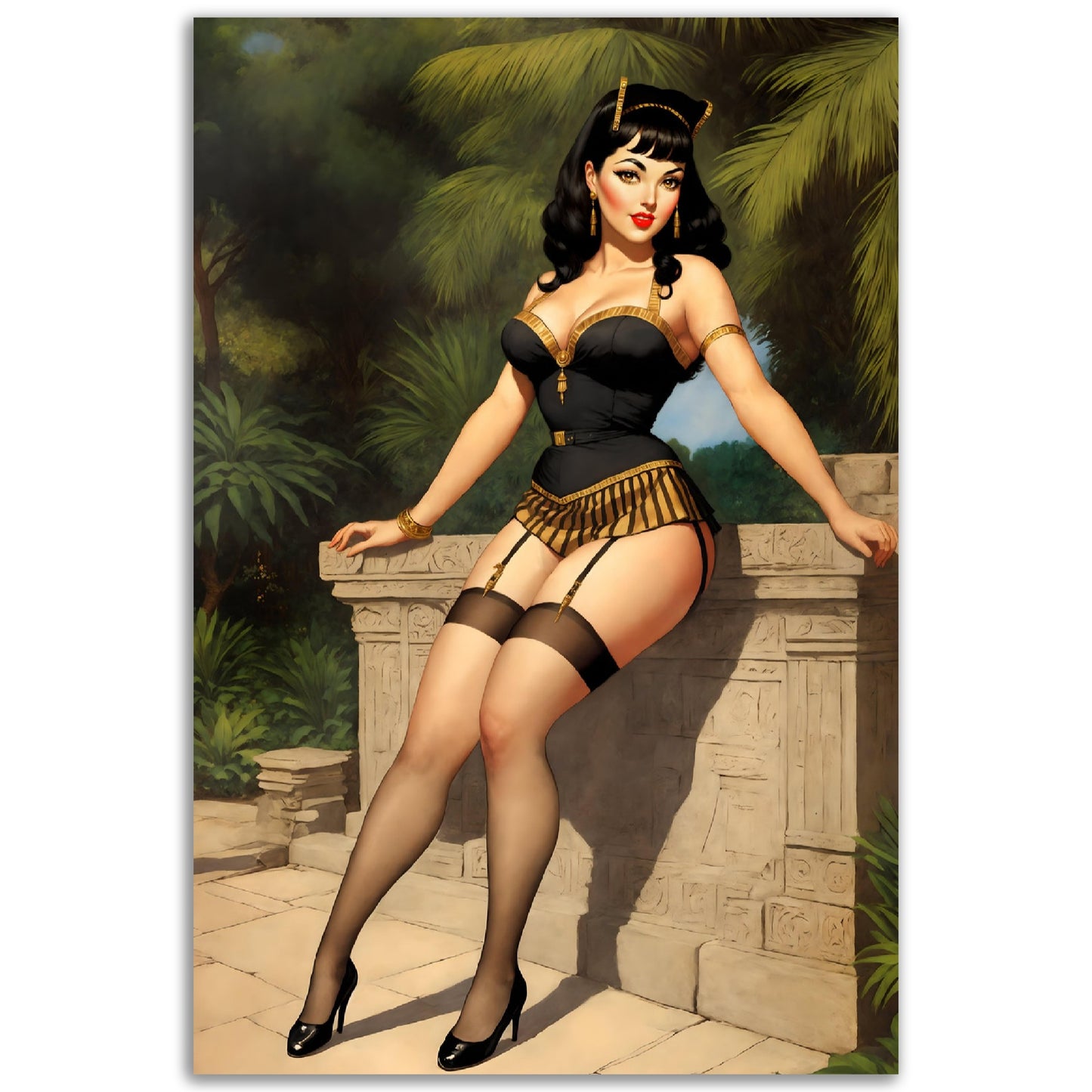 Daily Pinup #53 - Cleopatra Wall Art
