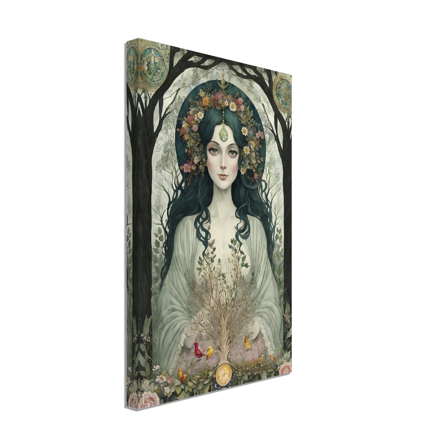 Daily Pinup #71 - Zoe Goddess of New Life Wall Art