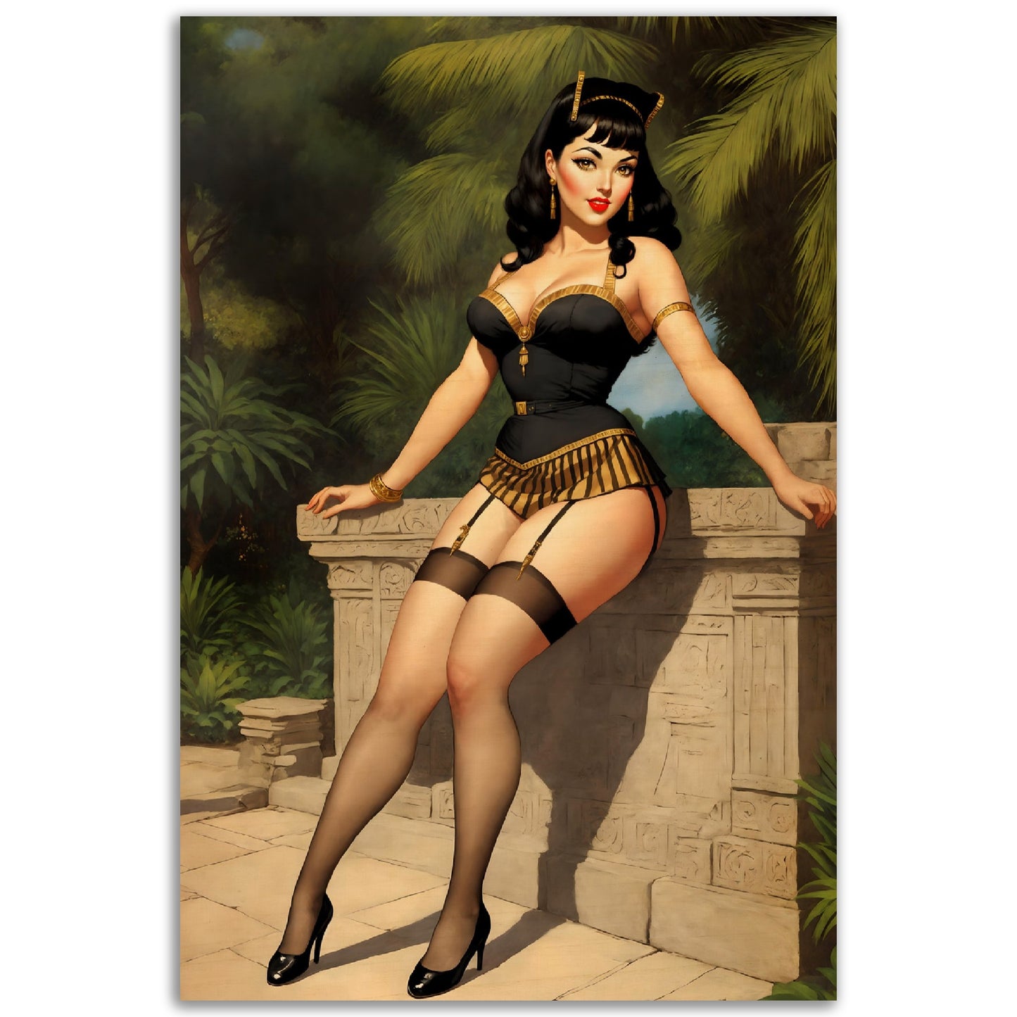 Daily Pinup #53 - Cleopatra Wall Art
