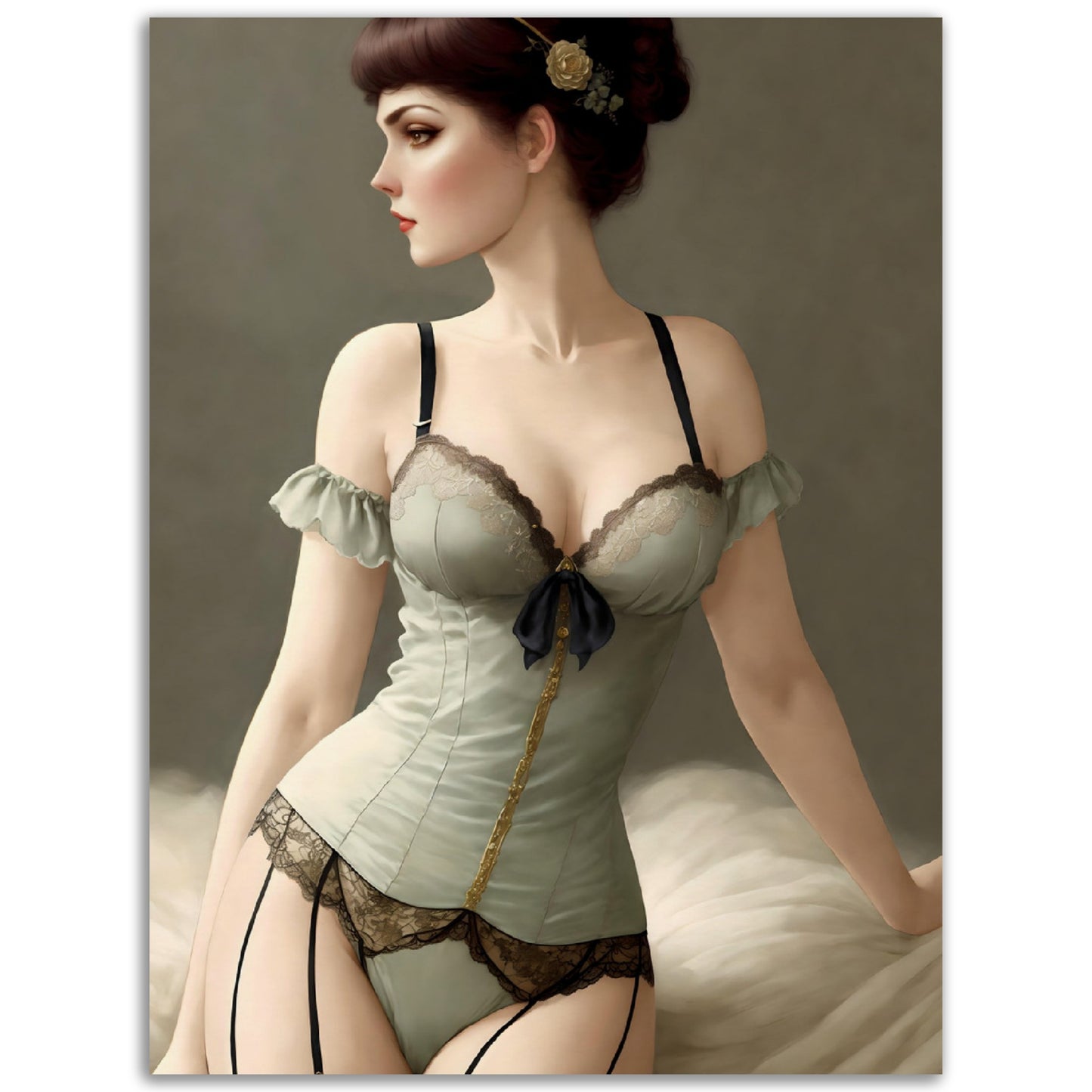 Daily Pinup #47 - Classic Beauty Wall Art