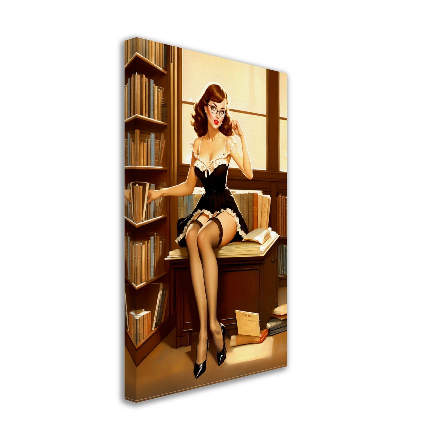 Daily Pinup #30 - The Library Wall Art